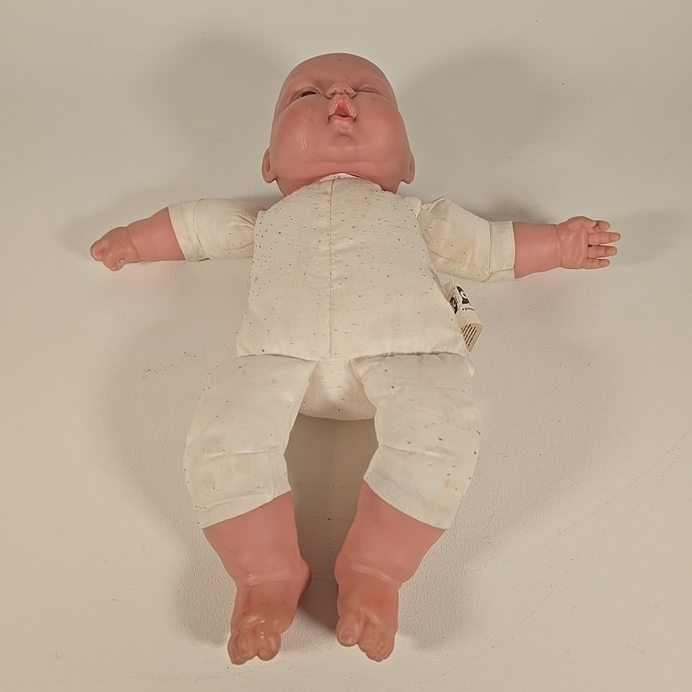 Berenguer 14" Baby‎ Doll Large Head Chubby Cheeks Soft Body Vinyl Limbs JC Toys